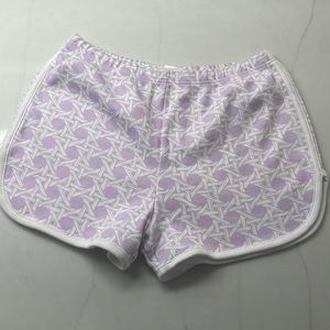 The Beaufort Bonnet Company girls purple/white size 7 100% Pima cotton like new